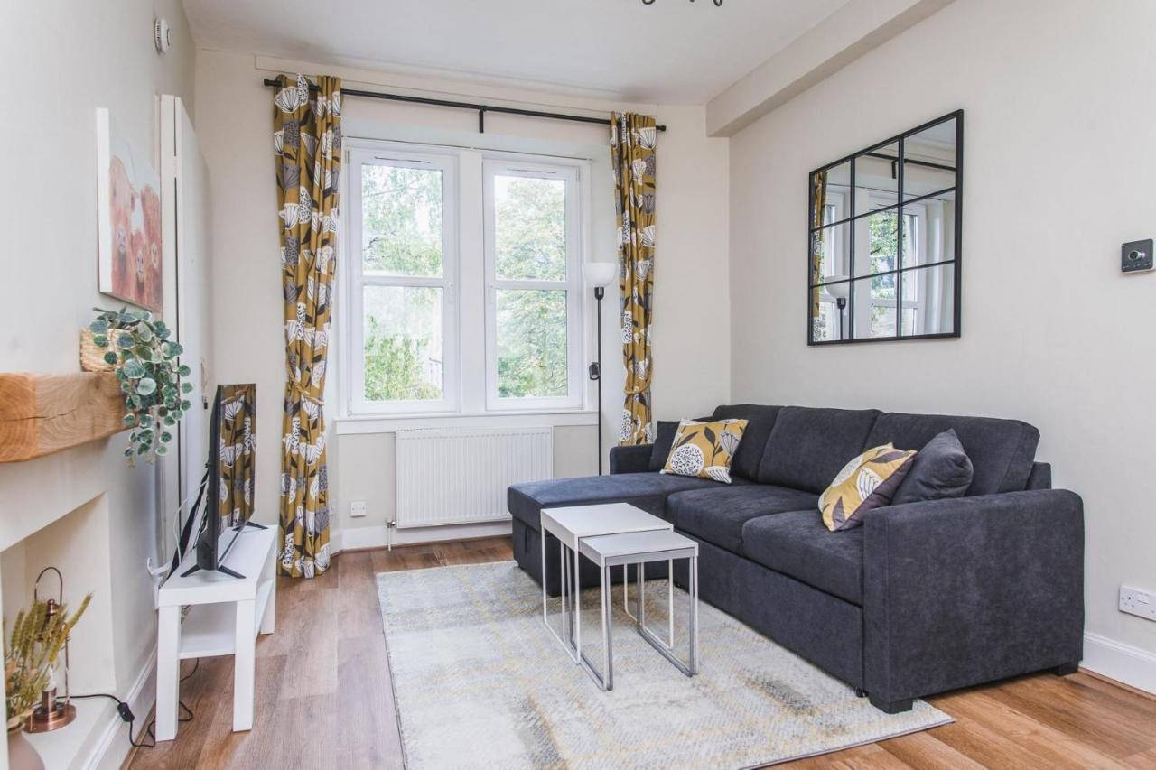 New Sleek 1Bd Edinburgh City Centre Stay Bagian luar foto