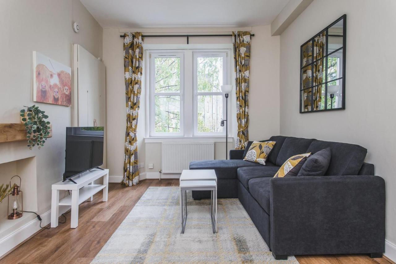 New Sleek 1Bd Edinburgh City Centre Stay Bagian luar foto