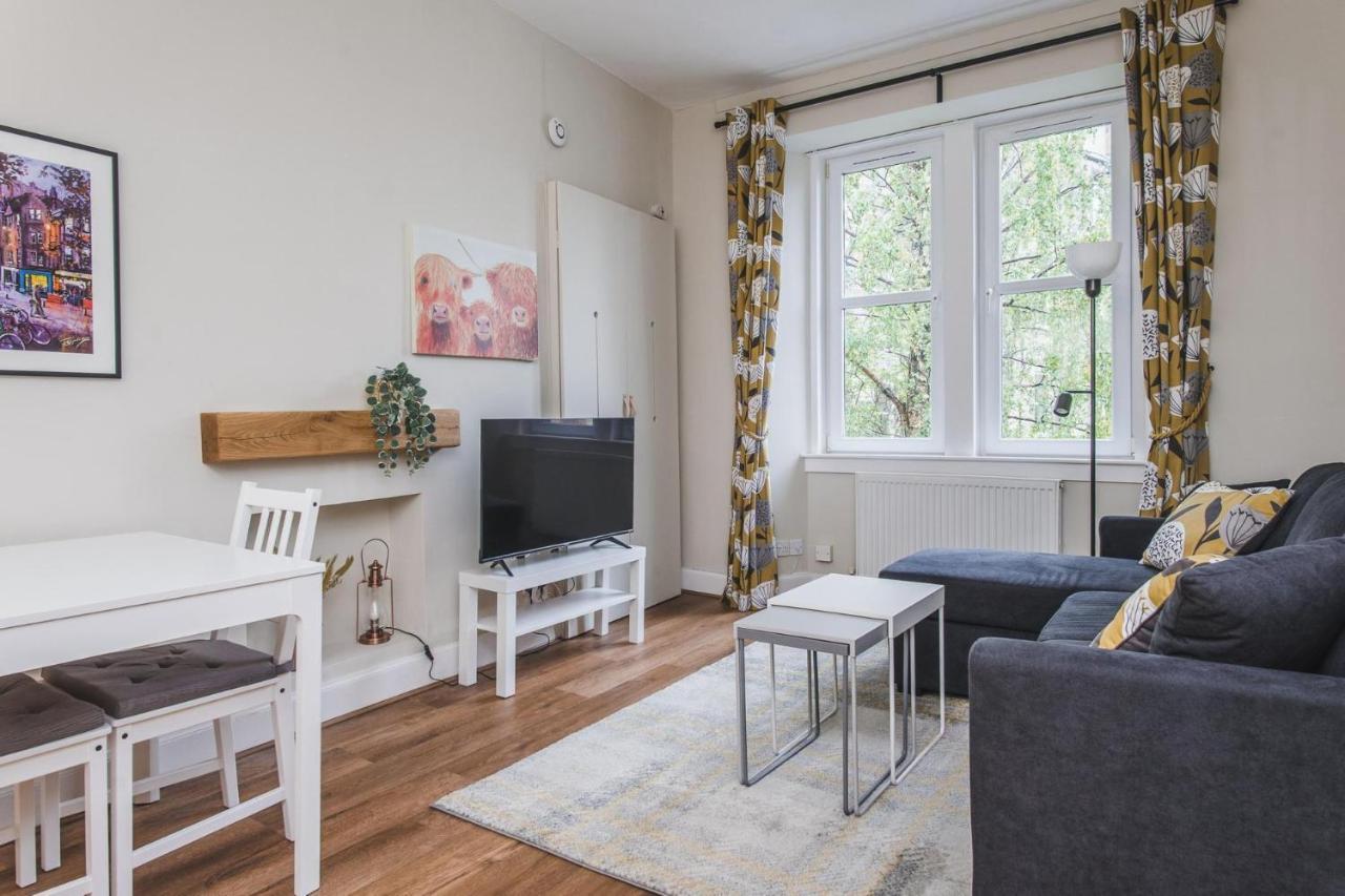 New Sleek 1Bd Edinburgh City Centre Stay Bagian luar foto